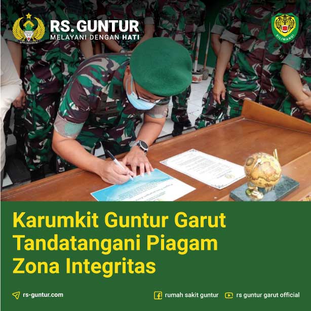 Karumkit Guntur Garut Tandatangani Piagam Zona